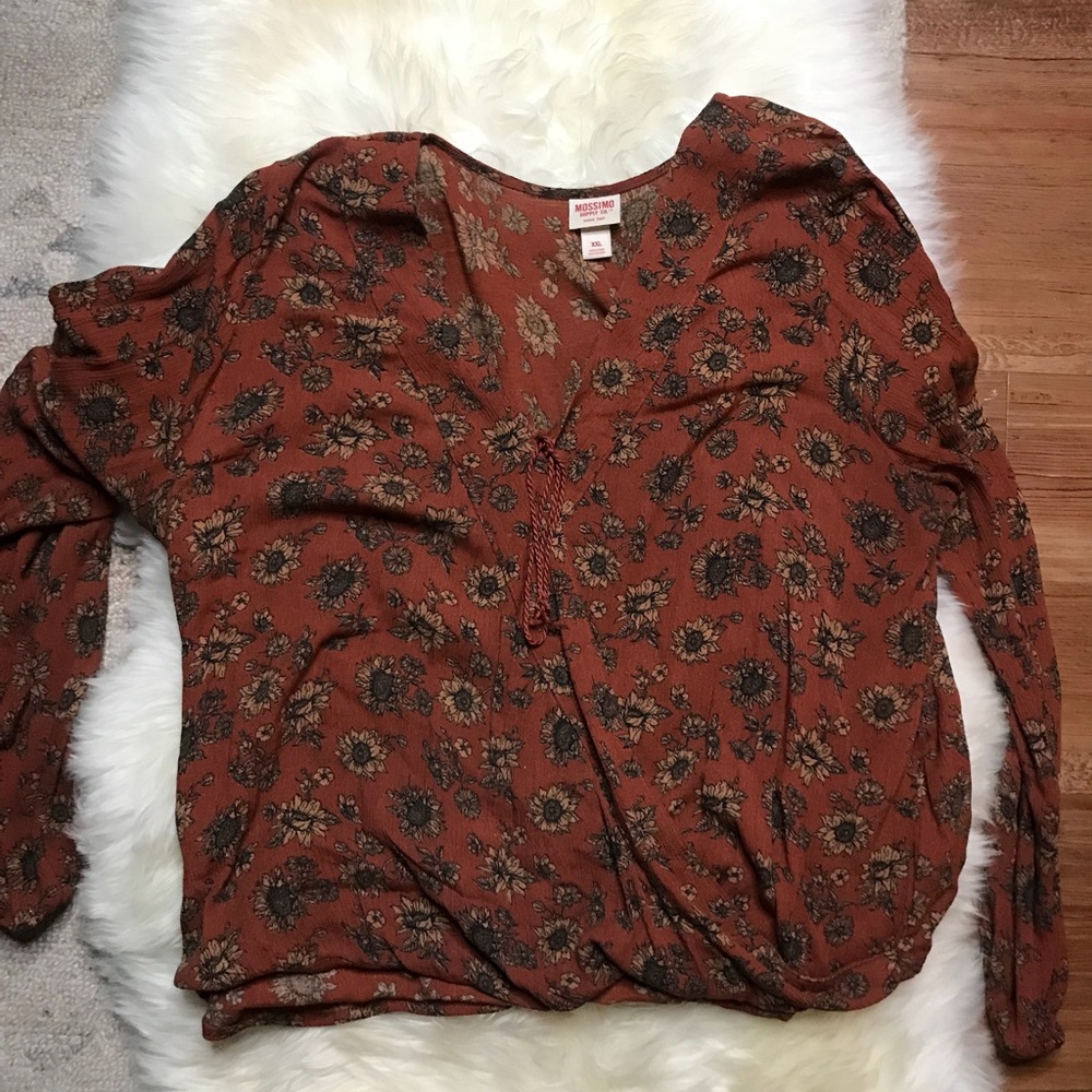Mossimo wrap top